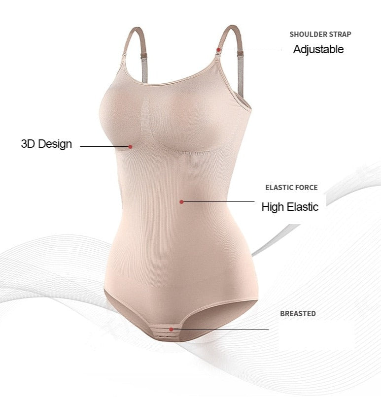 Women's summer bodysuit  belly free Shapewear